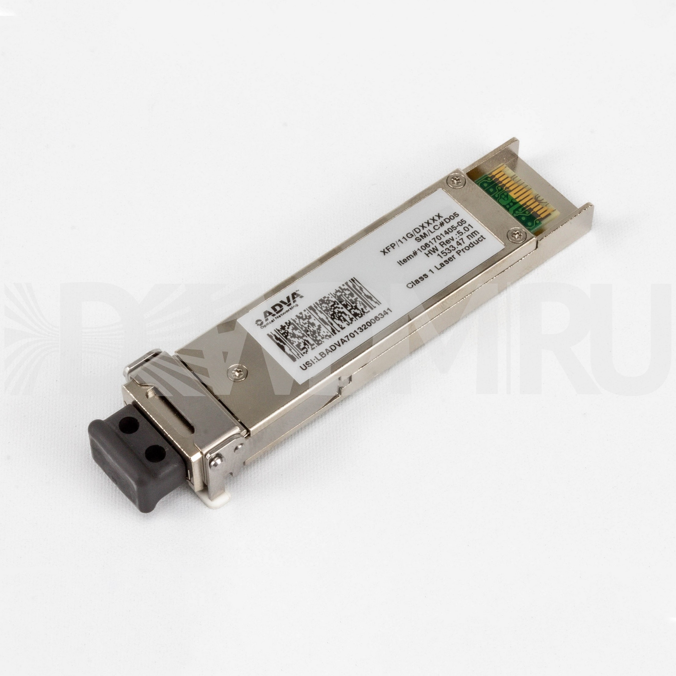 XFP/11G/#19280L50/SM/LC#D25 11G 50GHz DWDM XFP ADVA Optical pn 1061701765-01