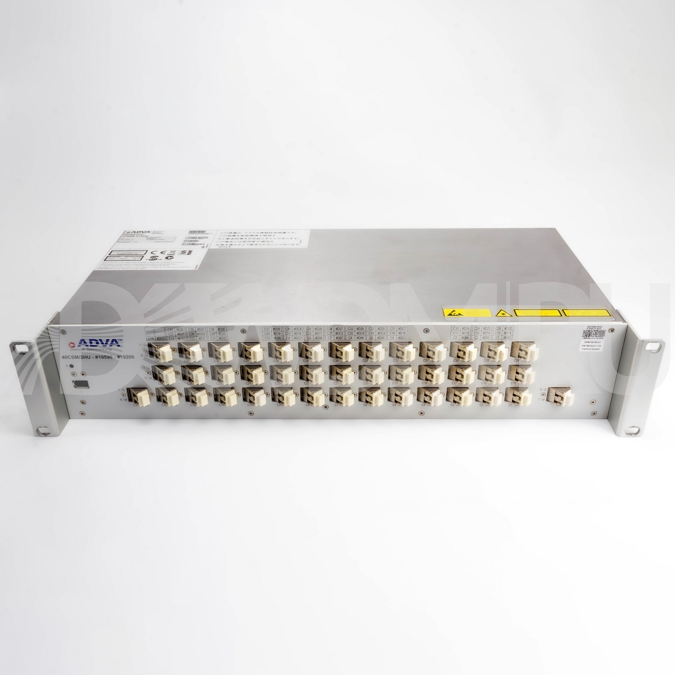 40CSM/2HU 40-port MUX/DMX Channel Splitter ADVA Optical ADVA Optical pn1078708789-01