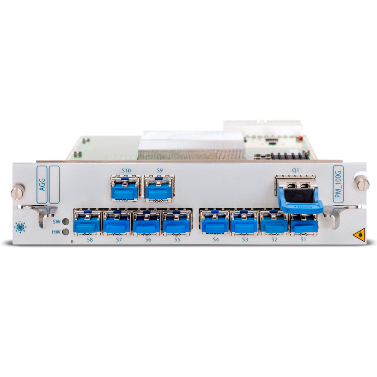 Модуль Ekinops PM_100G-AGG 10G to 100G aggregator module, 10 Multiprotocol clients Ports